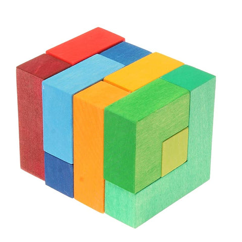 *Grimm's Small Square Learning Puzzle with Template