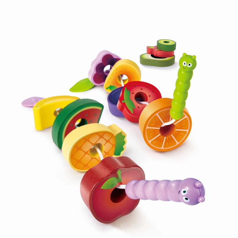 *Hape Caterpillar Fruit Feast Set