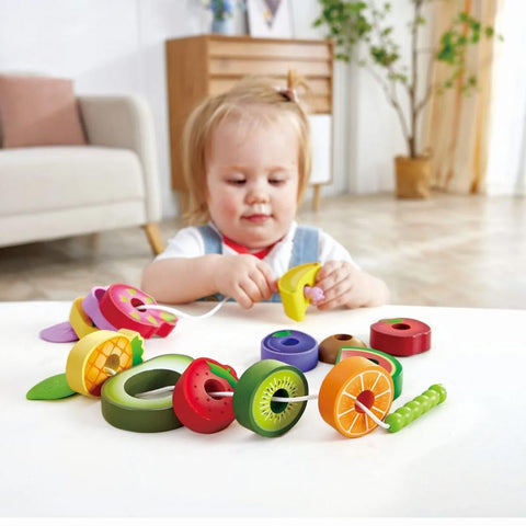 *Hape Caterpillar Fruit Feast Set