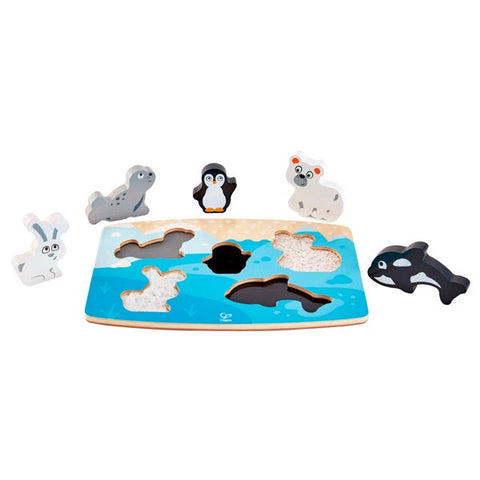 *Hape Polar Animal Tactile Puzzle