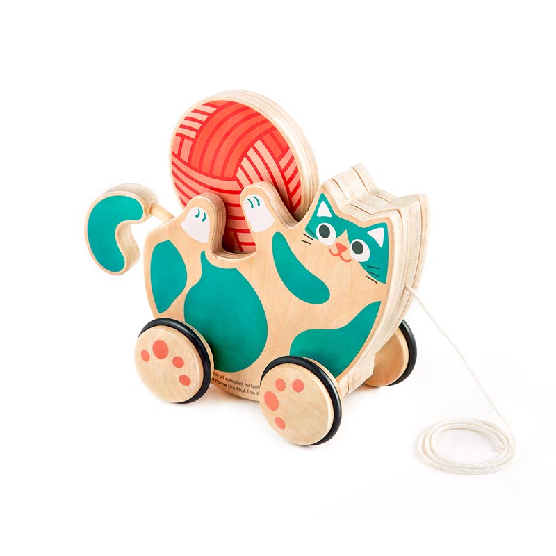 *Hape Roll & Rattle  Kitten