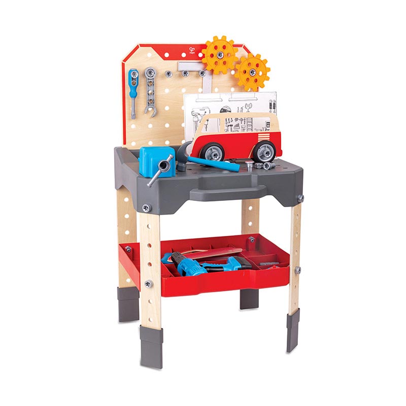 *Hape Vehicle Service & Repair Workbench