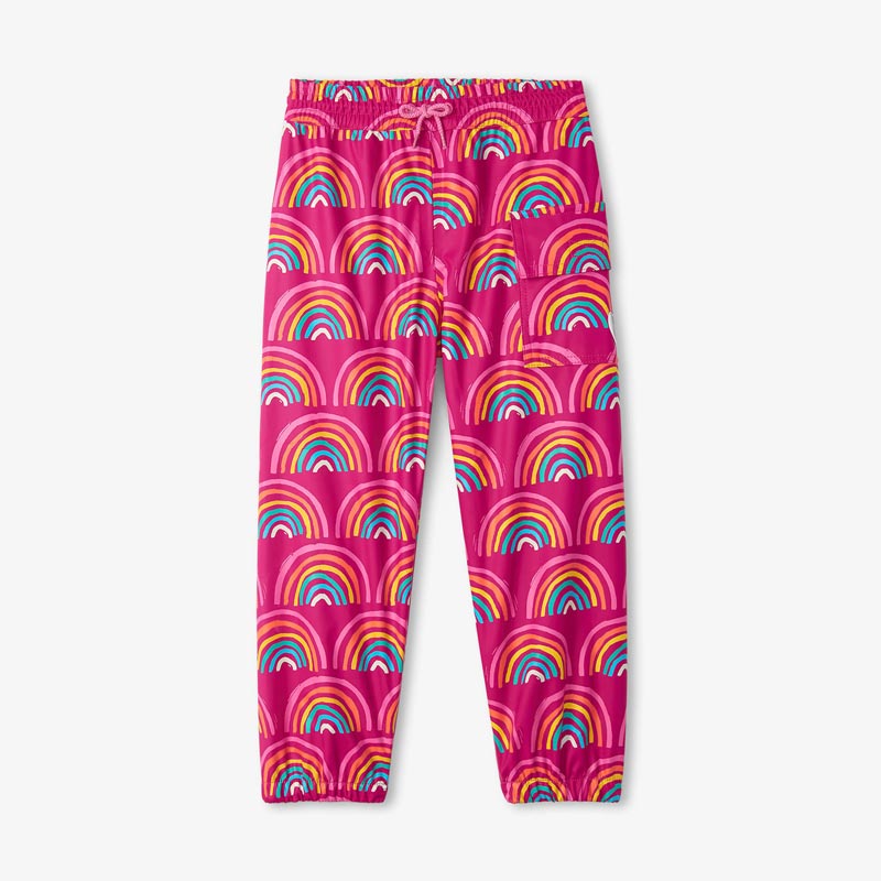 Hatley Splash Pants - Rainy Rainbows