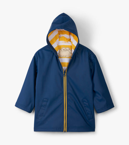 Hatley Splash Jacket - Navy & Yellow