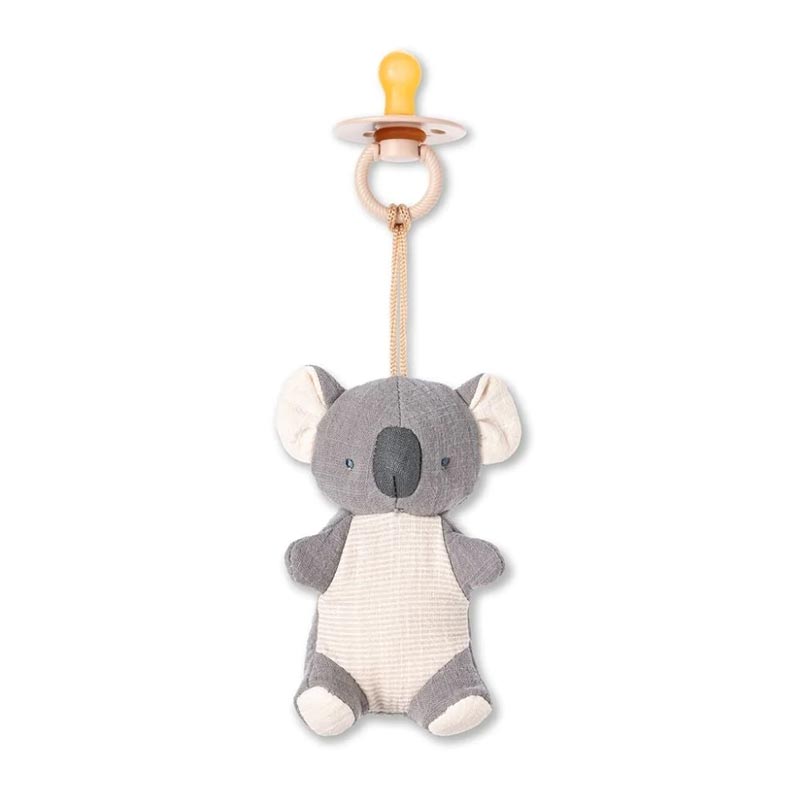 *Itzy Ritzy Bitzy Pal Natural Rubber Pacifier & Lovey - Koala