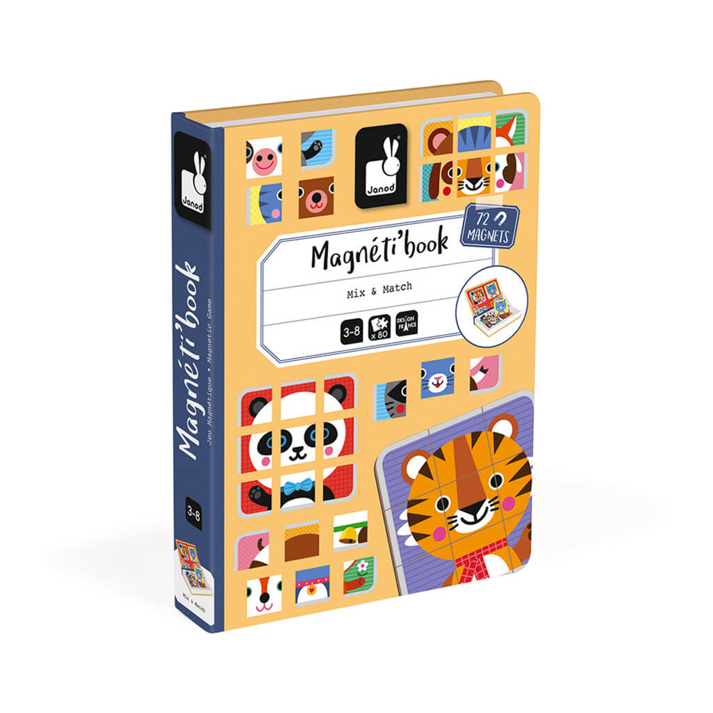 *Janod Magnetibook Mix & Match Animals