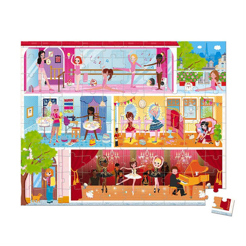 *Janod 100 Piece Puzzle - Dance Academy