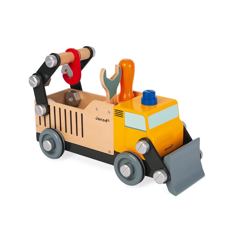 *Janod Brico'kids Wooden Builder's Truck