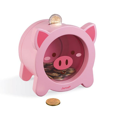 *Janod Piggy Bank Pig