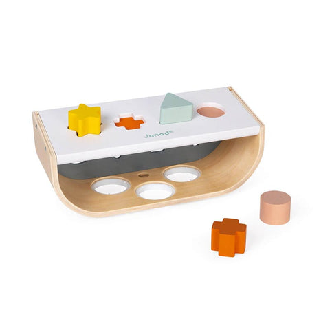 *Janod Sweet Cocoon Tap Tap Shape Sorter