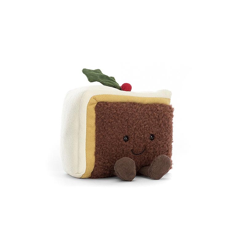 *Jellycat Amuseables Slice of Christmas Cake - 5"