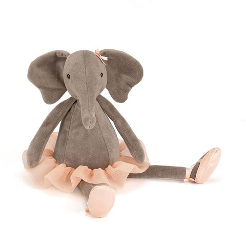 *Jellycat Dancing Darcey Elephant Medium - 13"