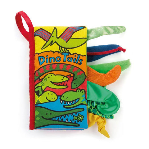 Jellycat Dino Tails Soft Activity Book