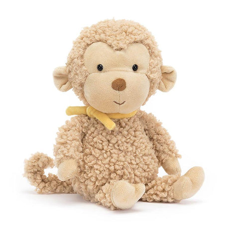 *Jellycat Fuzzkin Monkey - 9"