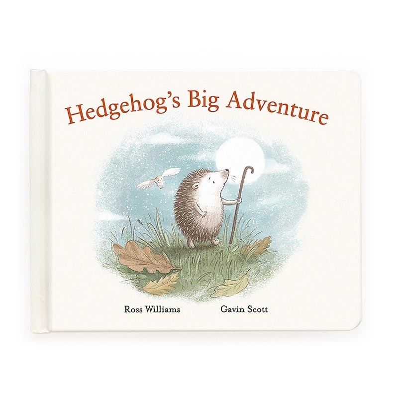 Jellycat Hedgehog's Big Adventure Book