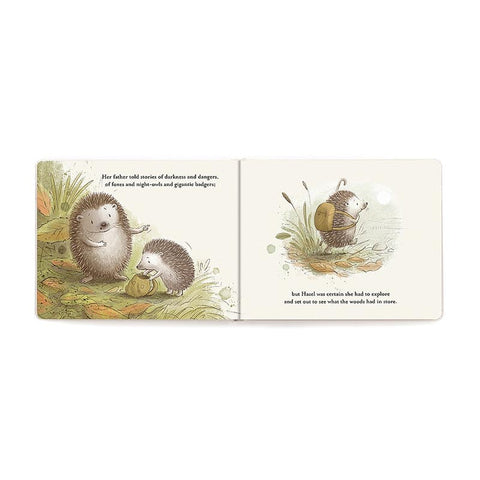 Jellycat Hedgehog's Big Adventure Book