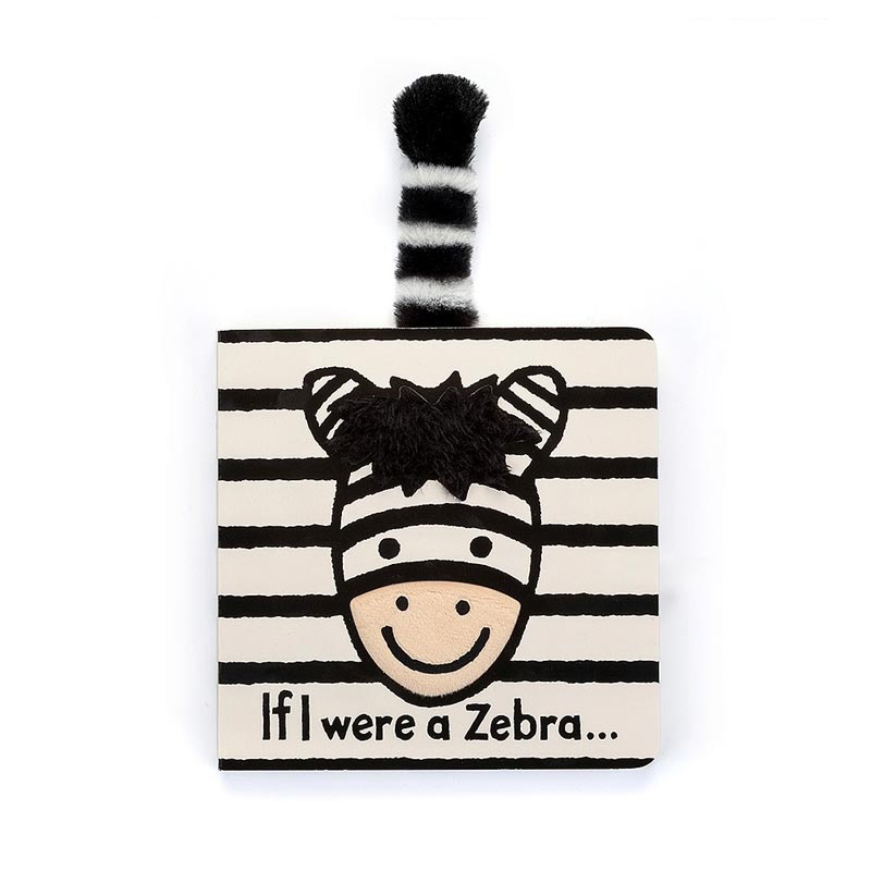 Jellycat If I Were a Zebra Book