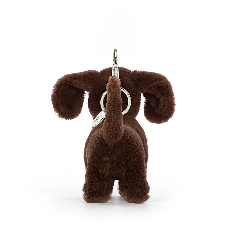 *Jellycat Otto Sausage Dog Bag Charm - 4"