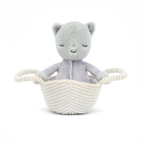 *Jellycat Rock-a-Bye Kitten - 7.5" x 3.5"