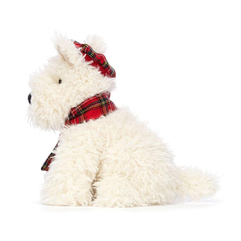 *Jellycat Winter Warmer Munro Scottie Dog - 8"