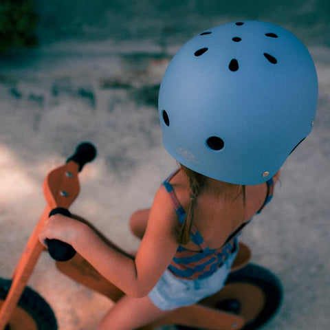 Kinderfeets Helmet - Matte Slate Blue