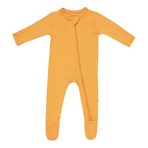 Kyte Baby Zippered Footie - Marigold