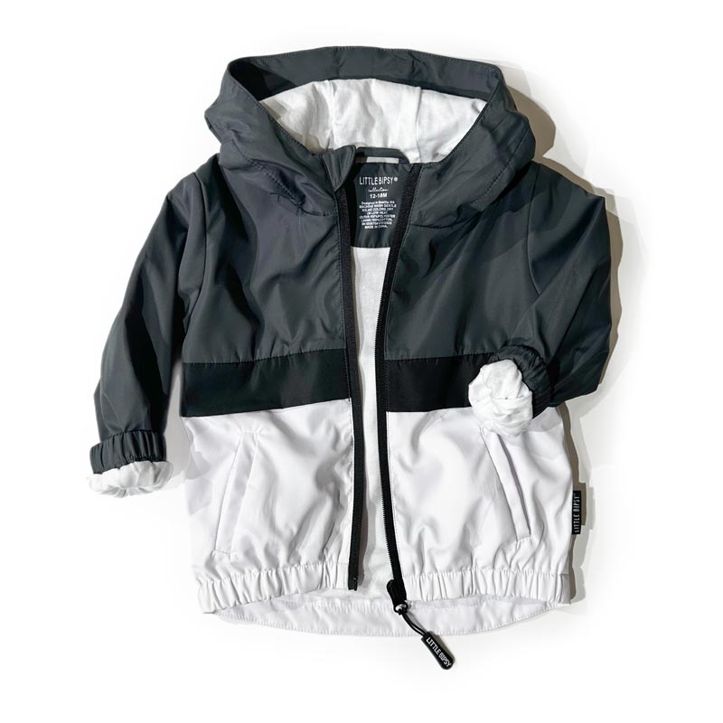 Little Bipsy Windbreaker - Pewter