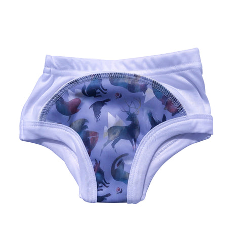 AppleCheeks Learning Pants - Sea to Sky (18-25 lbs) *CLEARANCE- No Warranty*