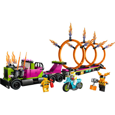 *LEGO City Stuntz Stunt Truck & Ring of Fire Challenge