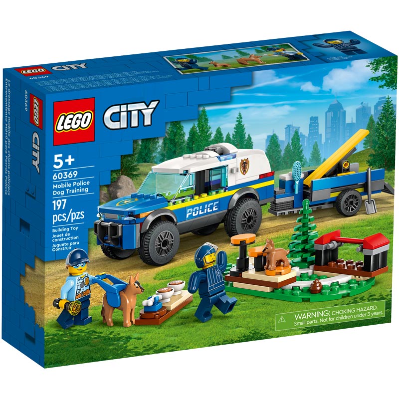 *LEGO City Mobile Police Dog Training