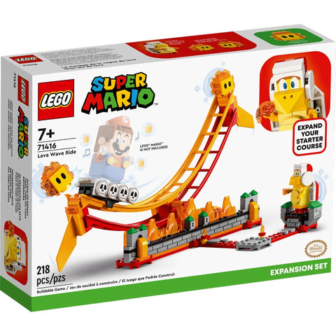 *LEGO Super Mario Lava Wave Ride Expansion