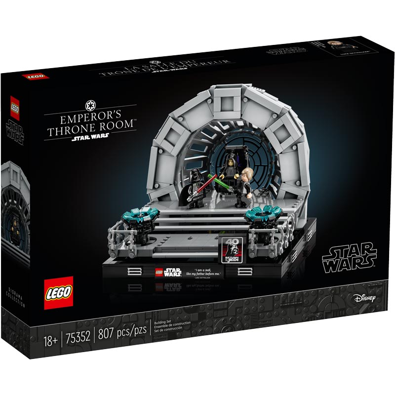 *LEGO Star Wars Emperor's Throne Room Diorama