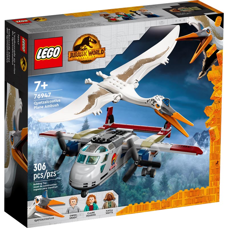 *LEGO Jurassic World Quetzalcoatlus Plane Ambush