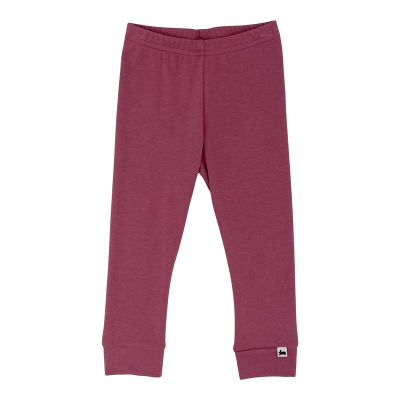 Little & Lively Bamboo/Cotton Leggings - Pomegranate (Size 9-12m) *CLEARANCE*