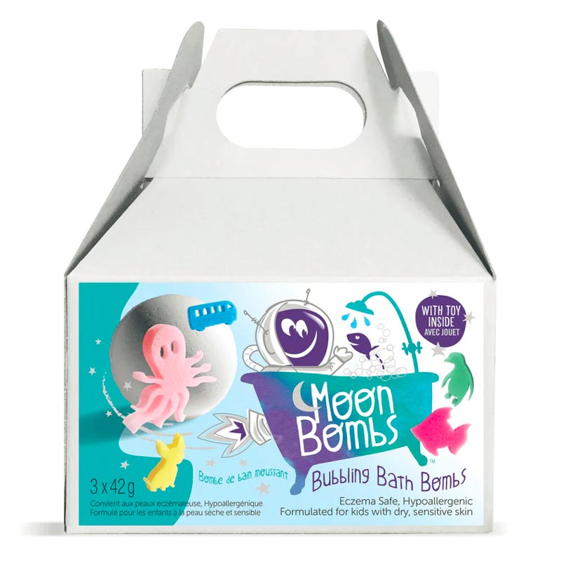 *Loot Moon Bombs - 3 Hypoallergenic Bath Bombs