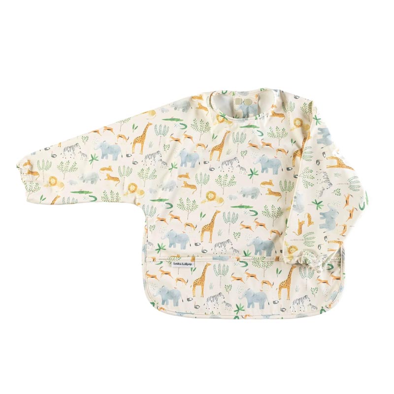 Loulou Lollipop Long Sleeve Waterproof Bib