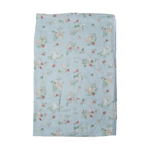 Loulou Lollipop Luxe Muslin Swaddle - Some Bunny Loves You