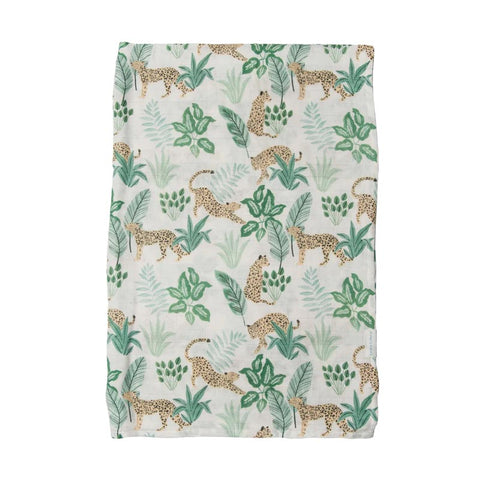 Loulou Lollipop Luxe Muslin Swaddle - Tropical Jungle