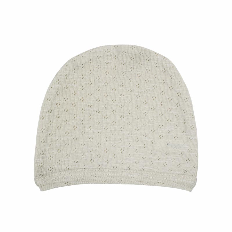 L'ovedbaby Pointelle Hat - Seashell (Size 0-3m) *CLEARANCE*