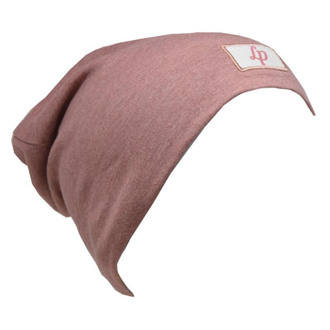 L&P Apparel Boston Cotton Beanie - Old Pink