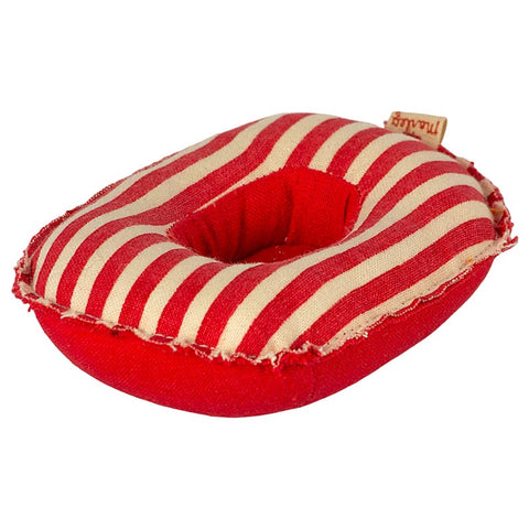 *Maileg Rubber Boat for Small Mouse - Red Stripe