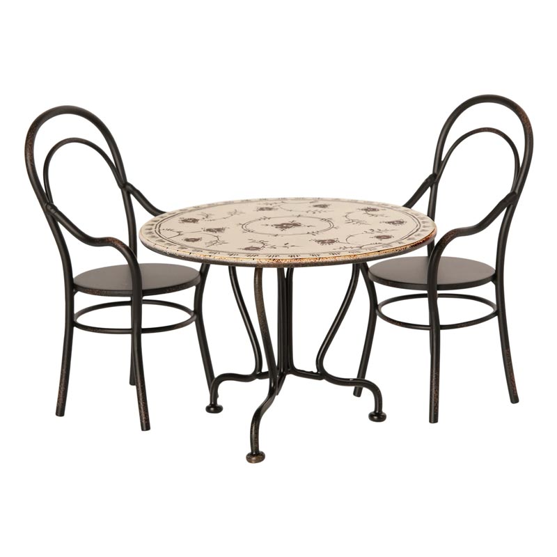 *Maileg Dining Table Set & Two Chairs