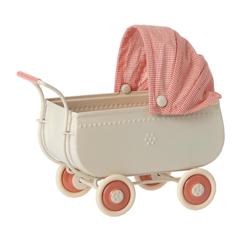 *Maileg Micro Pram - Coral