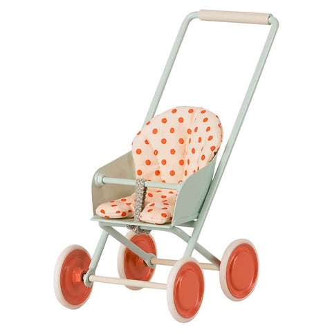 *Maileg Stroller Micro - Sky Blue