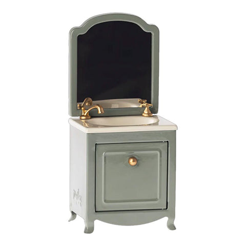 *Maileg Sink Dresser - Dark Mint