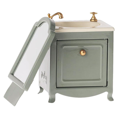 *Maileg Sink Dresser - Dark Mint