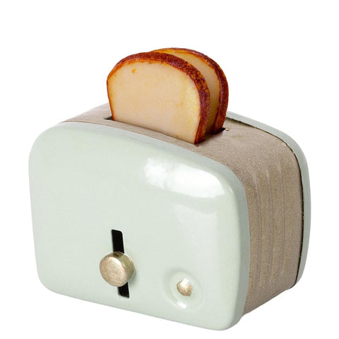 *Maileg Miniature Toaster & Bread - Mint