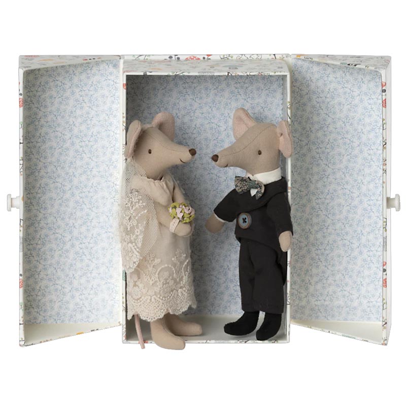 *Maileg Wedding Mice Couple in Box