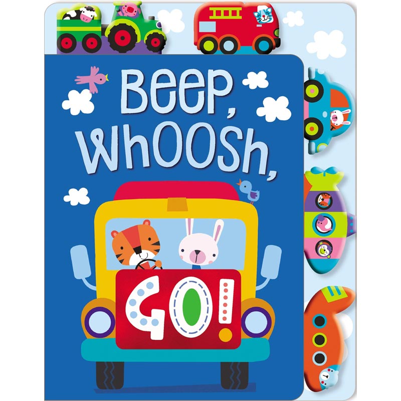 Beep, Whoosh, Go! Board Book