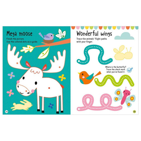 Big Stickers For Little Hands Activity Book - Teal